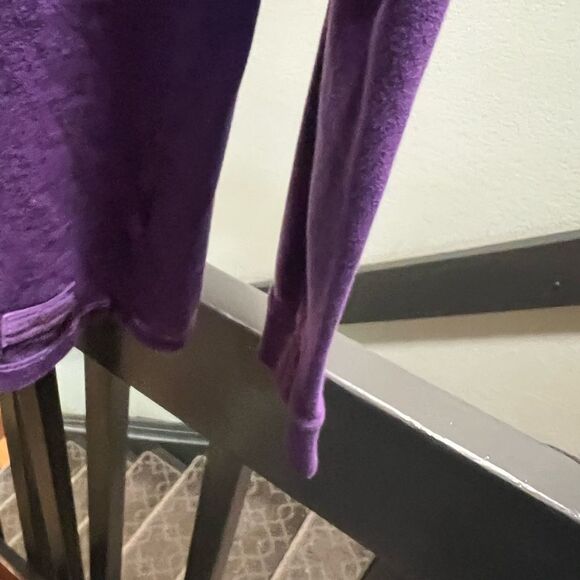 EUC Life is Good Purple Long Sleeve Shirt Dragonfly #167 - Picture 4 of 6